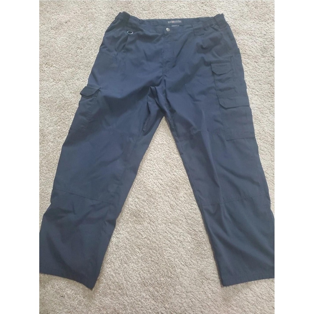 511 Tactical Cargo Pants Mens 40x30 Blue Ripstop Tactlite Elastic EMS Utility
